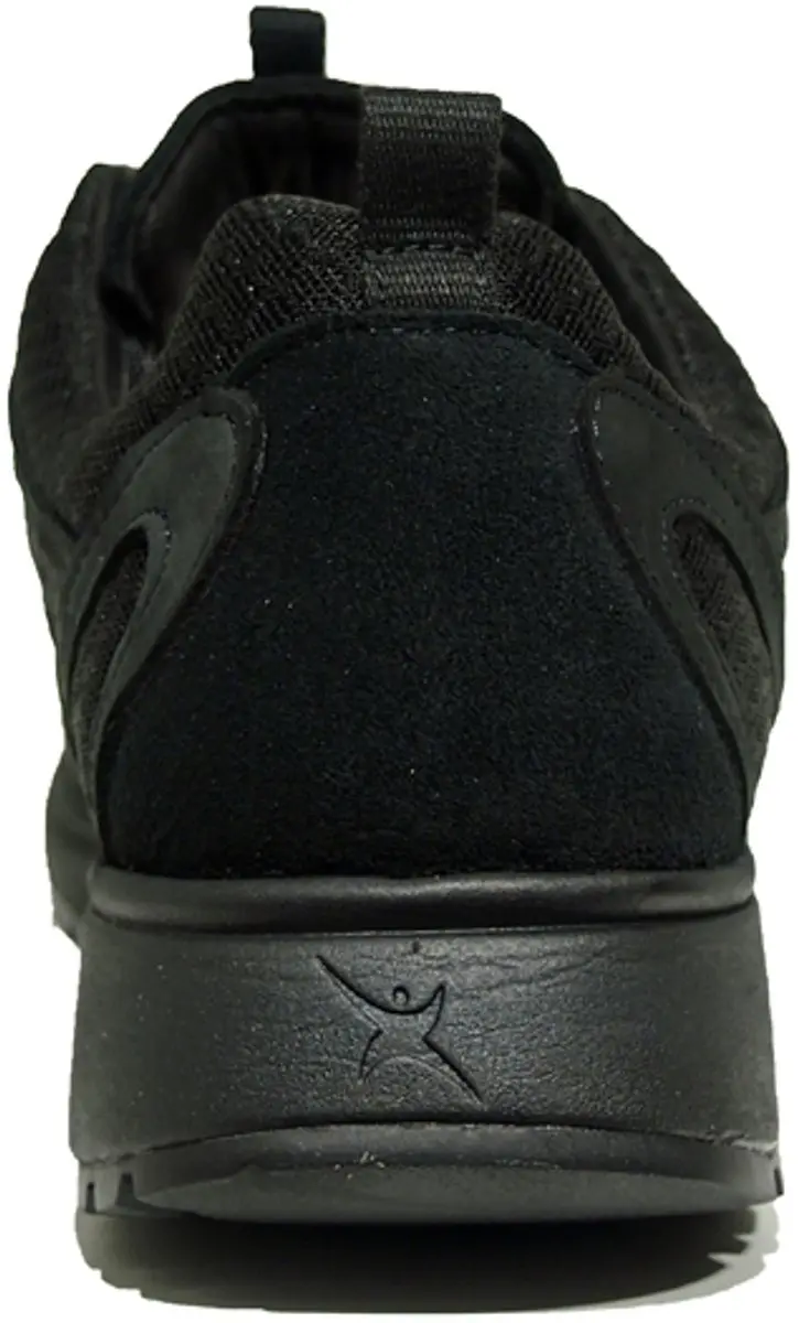 Xsensible Vrouwen Leren Lage Sneakers 40202.5 - Zwart