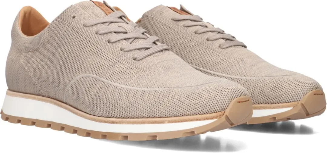 Rehab Mason Knit Veterschoenen - Beige - Maat 46 - afbeelding 2 van 6