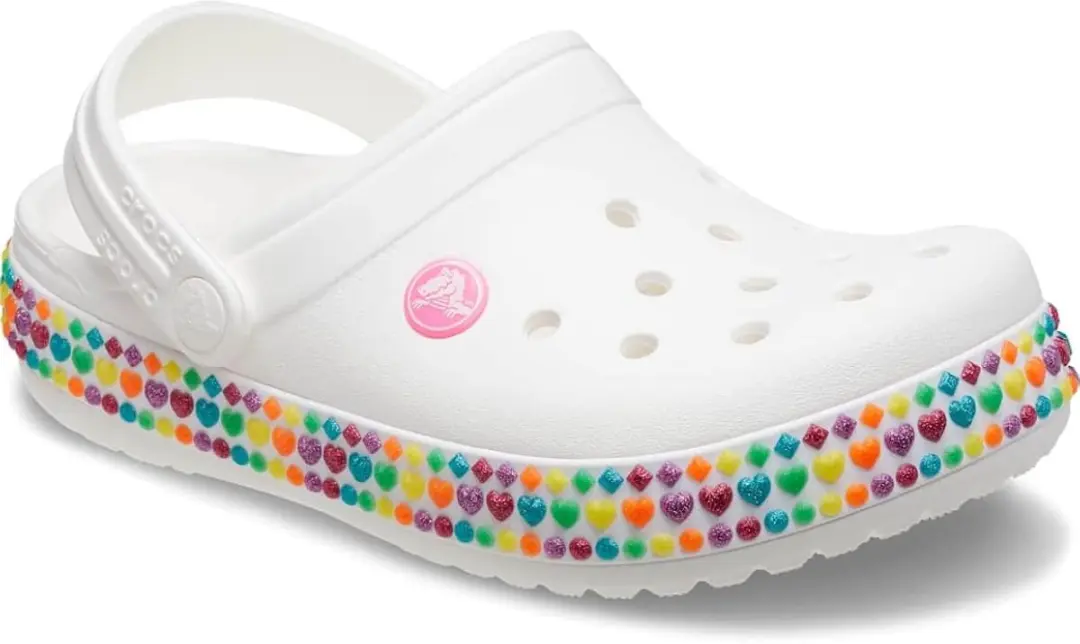 Crocs Crocband Gem Band Clog K White Maat 37/38 US J5