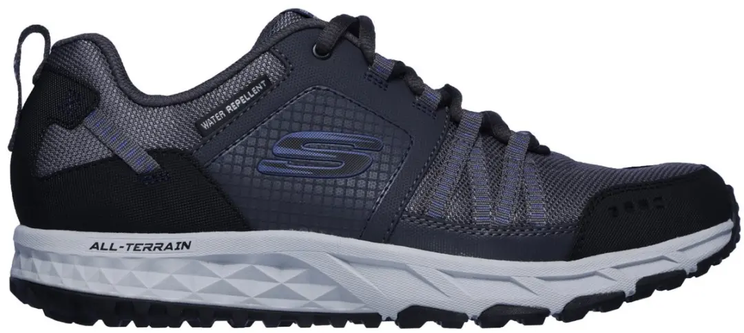 Skechers Sport Casual ESCAPE PLAN-sneakers voor heren, grijs