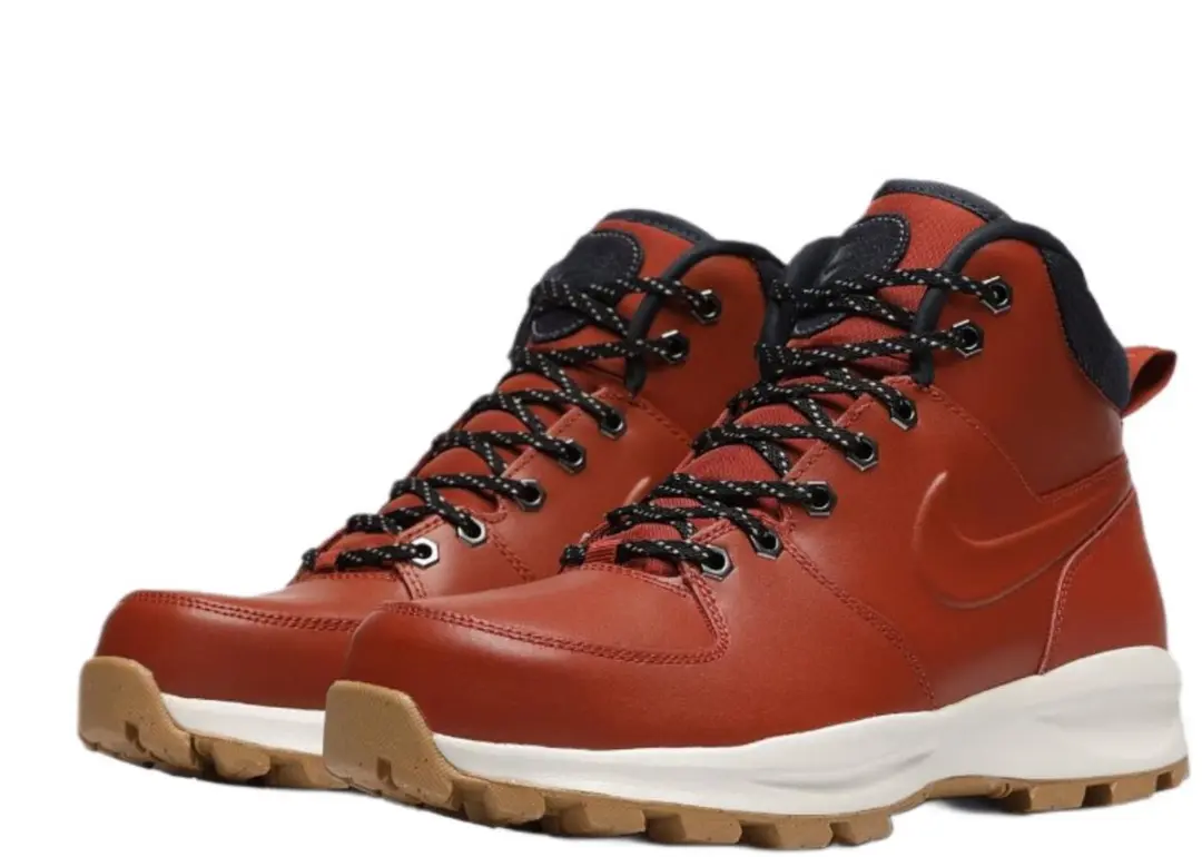 Manoa Leather SE, Herenboots, 42.5, Rugged Orange/Armory Navy/Summit White/Rugge