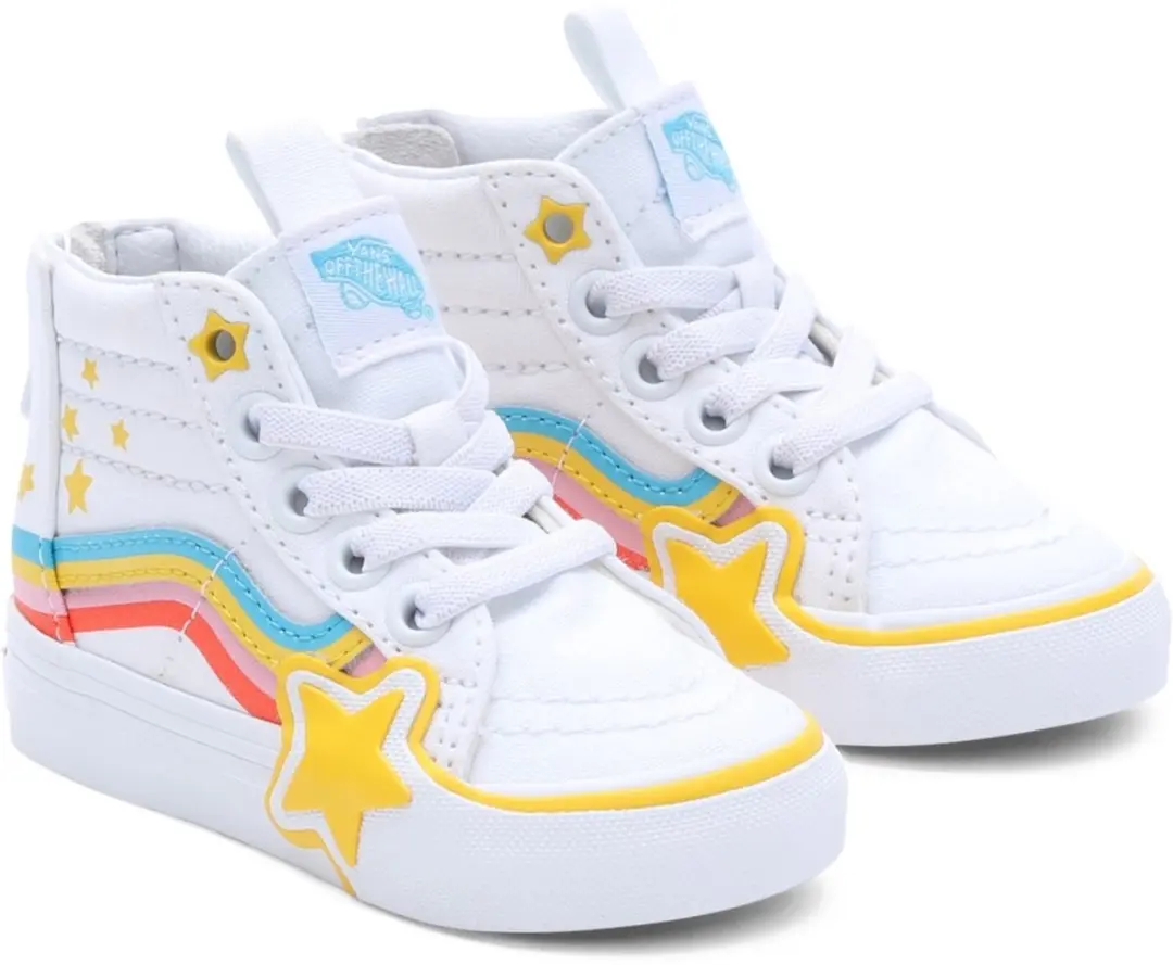 Vans Lifestyle-sneaker voor jongens Sk8-Hi Zip Rainbow Star 000BVN
