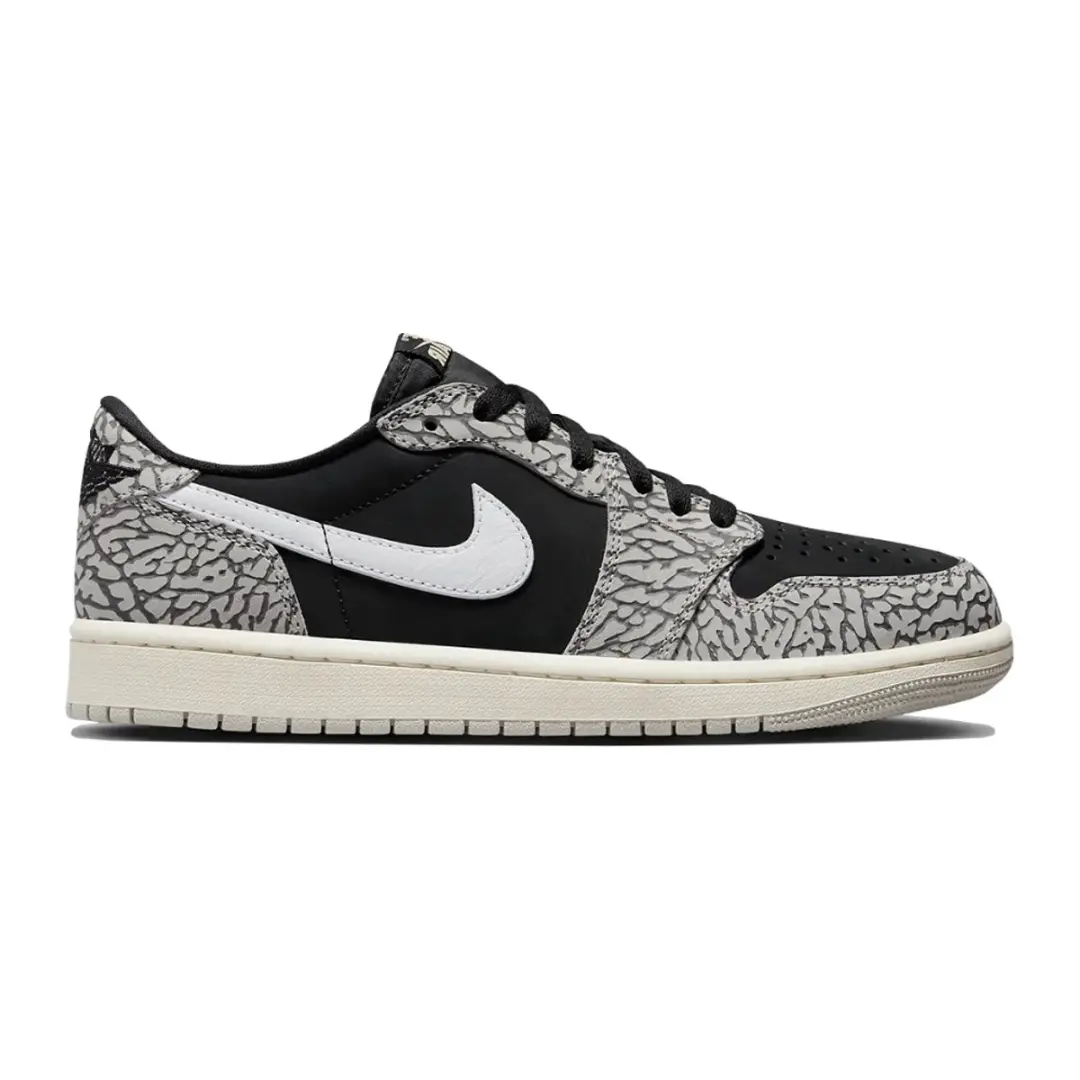Nike Nike Air Jordan 1 Low OG Elephant Print (Maat 38,5