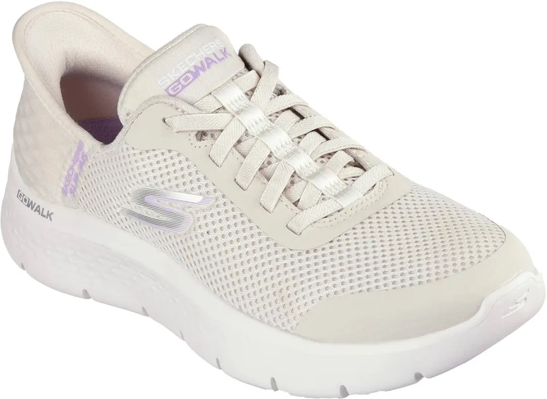 Skechers GO WALK FLEX Grand Entry Slip-Ins Dames Sneakers - Wit