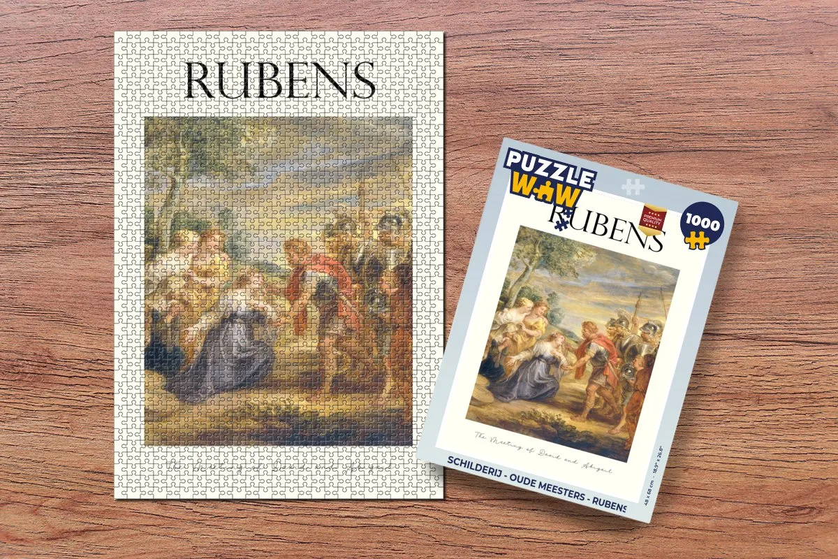 PuzzleWow Rubens Oude Meesters Legpuzzel 1000 Stuks - Multicolor