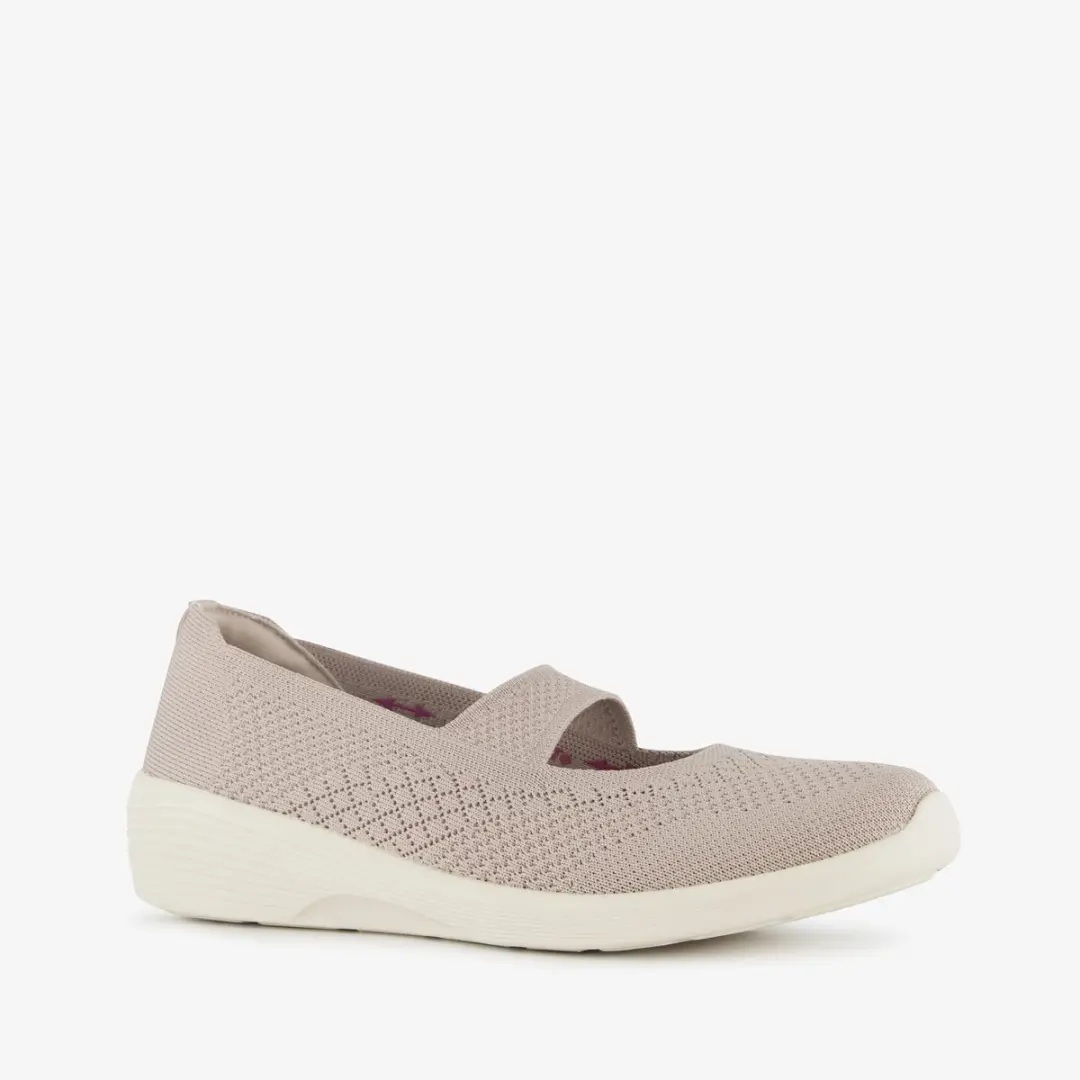 Skechers Arya Lovesome dames ballerina beige
