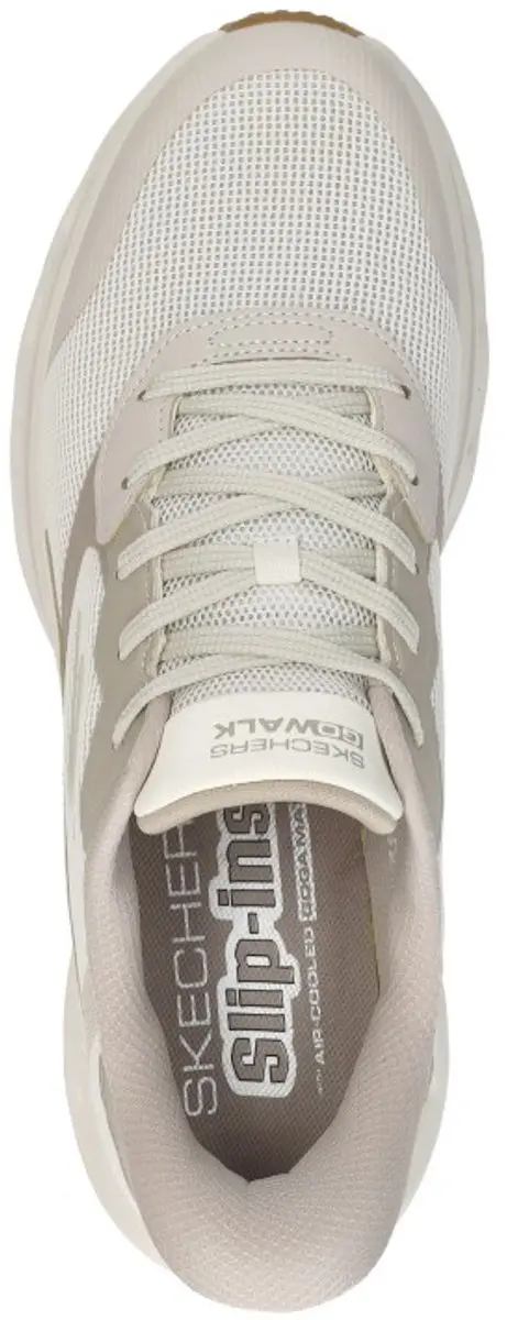 Skechers Slip-Ins: Go Walk Glide Sneakers Laag - gebroken wit - Maat 49 - afbeelding 5 van 6