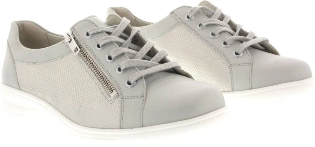 Solidus Kate Orthopedische Veterschoenen 29001-10299 - Lichtgrijs - Maat 37.5