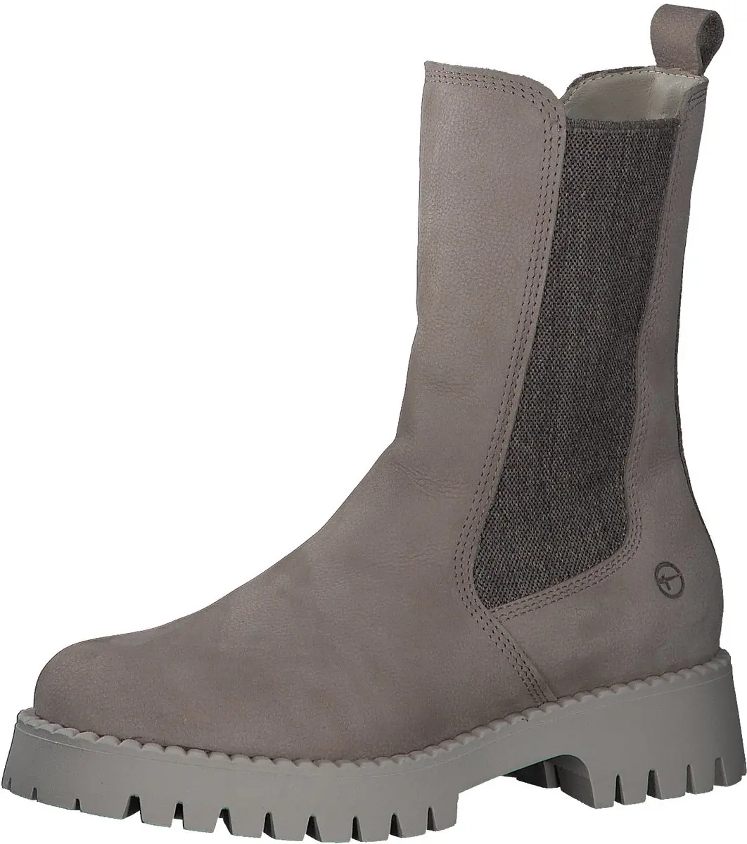 TAMARIS-Dames WL Boot-LWG-taupe-Maat 36-uitneembare zool