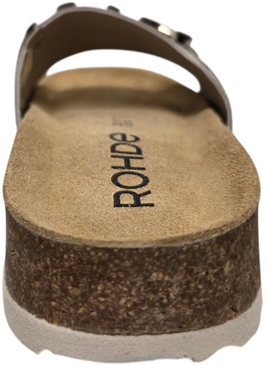 Rohde 1763 14 Slippers Dames - Beige - 37 - afbeelding 3 van 4