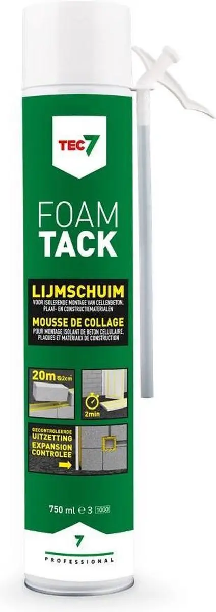 Tec7 FoamTack Lijmschuim 750ml