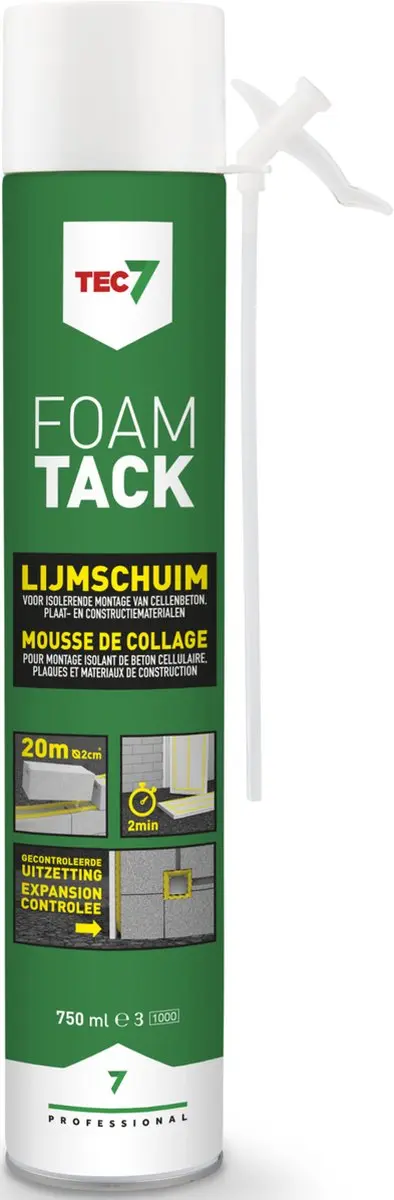 Tec7 FoamTack Lijmschuim 750ml