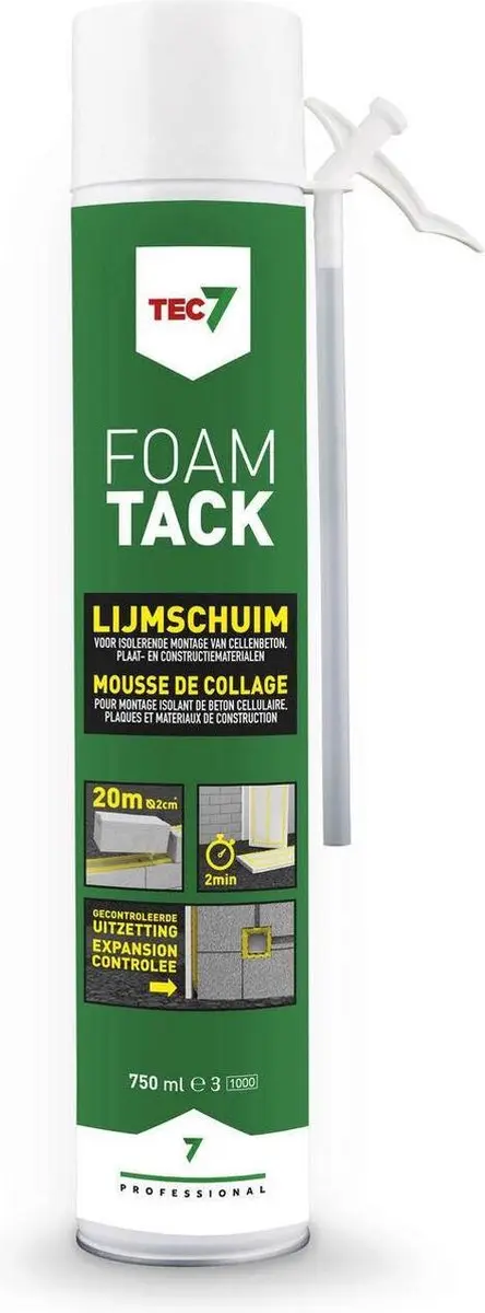 Tec7 FoamTack Lijmschuim 750ml