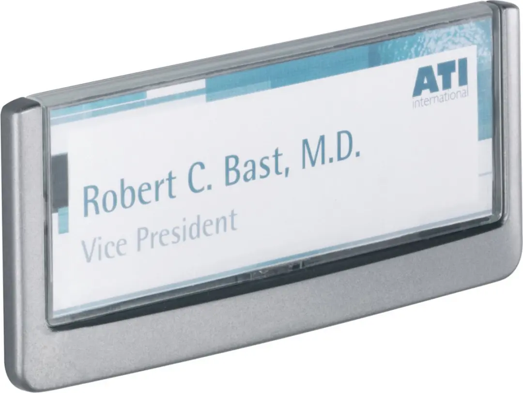 Durable Naambord Click Sign Grafiet 149x52,5mm