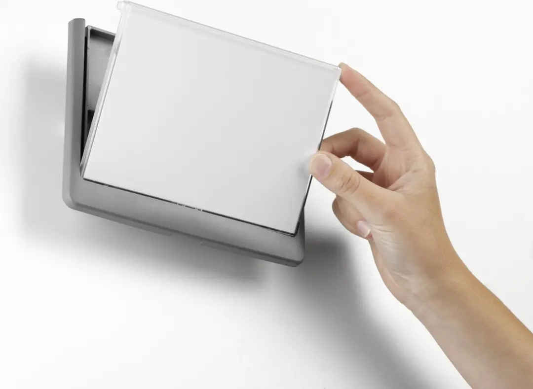 Durable Naambord Click Sign Grafiet 149x52,5mm - afbeelding 3 van 6