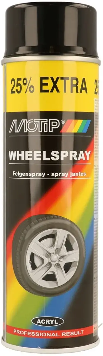 Motip Velgenlak Zwart Glans