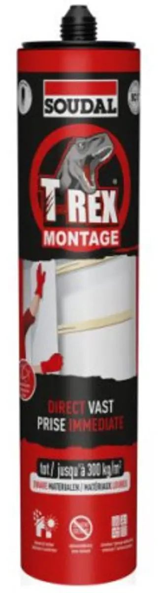 Soudal T-rex Montage Direct Vast 300ml