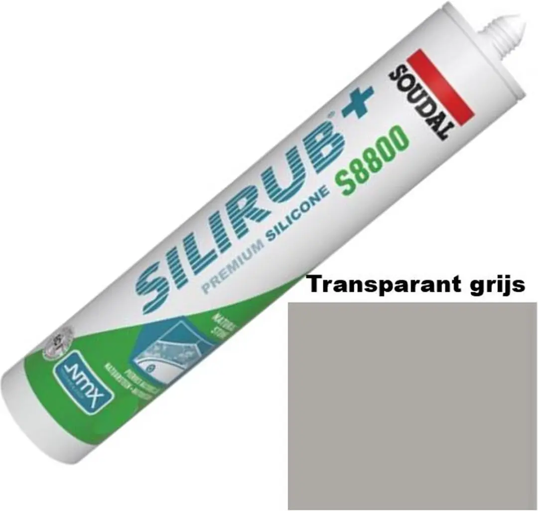 Soudal Silirub+ S8800 Siliconekit 310ml