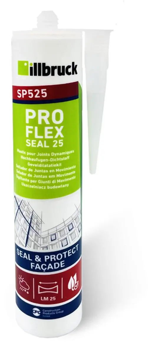 Illbruck SP525 Proflex Seal 25 Betongrijs 310ml