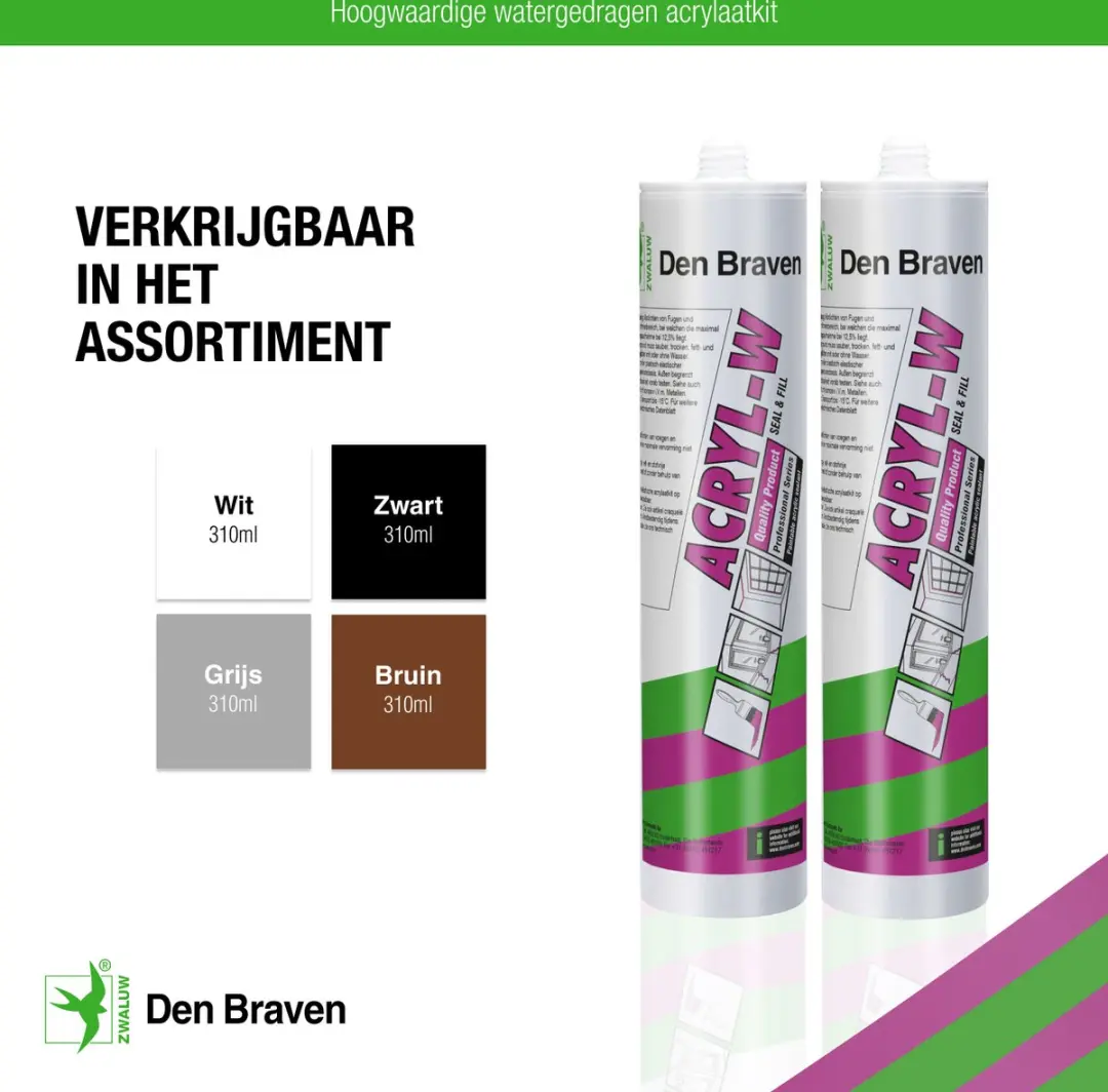 Den Braven Zwaluw Hybrifix MS-Polymeer Super 7 - Bruin - afbeelding 5 van 6