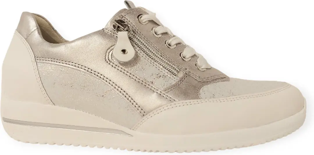 Waldlaufer Sneaker 980008 414 194 Wit Zilver Wijdte H
