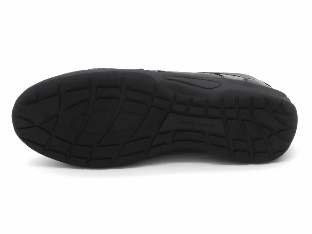 Wäldlaufer OrthoTritt Hesna Dames Klittenbandschoen 312H01-323-001 - Zwart - Maat 41