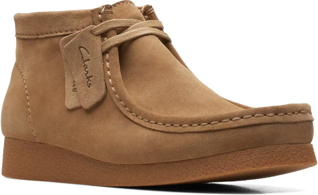 Clarks WallabeeEVO BT Heren Veterschoenen - Suede Bruin