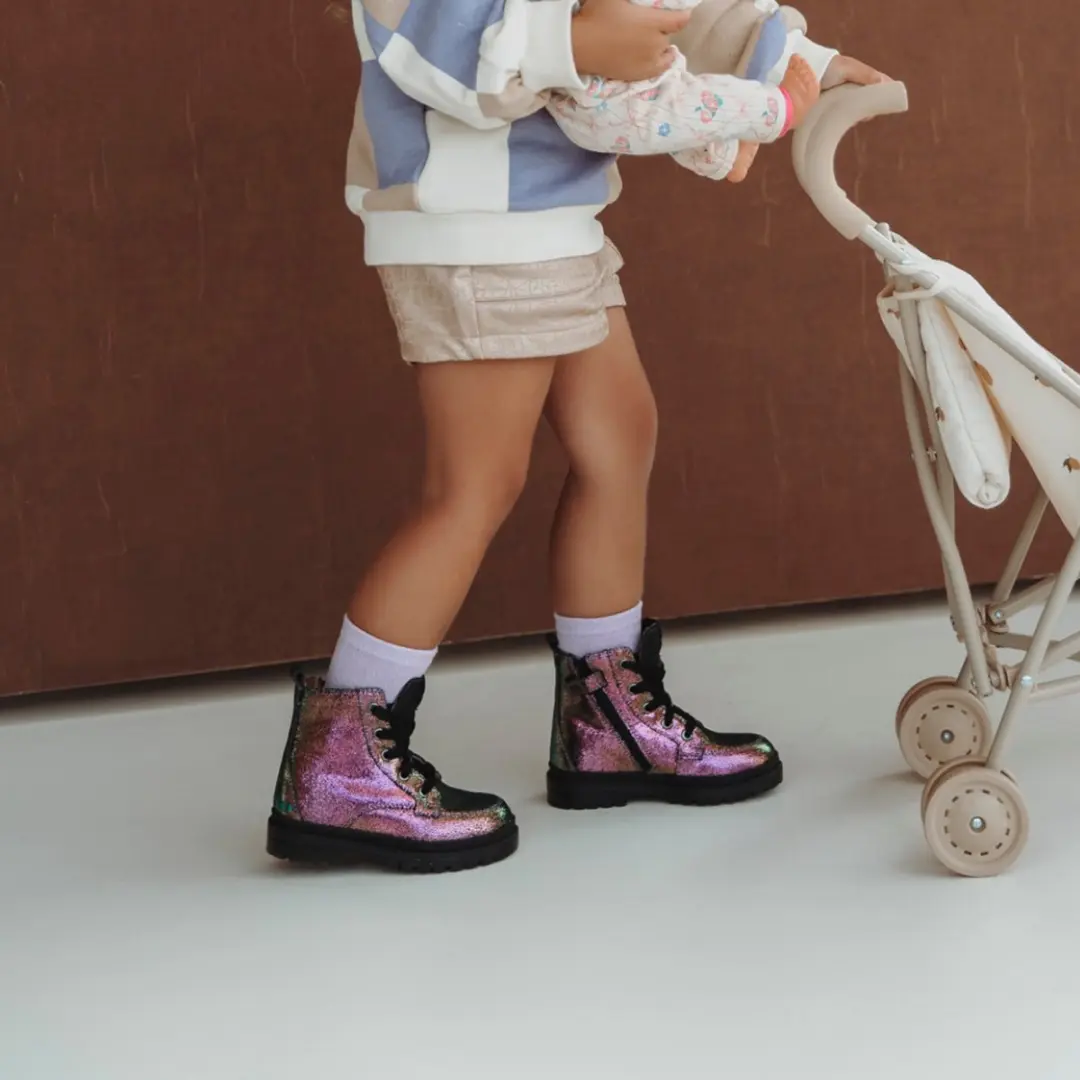 BunniesJR Taylor Trail Biker Boots Meisjes - Multicolor - afbeelding 5 van 6
