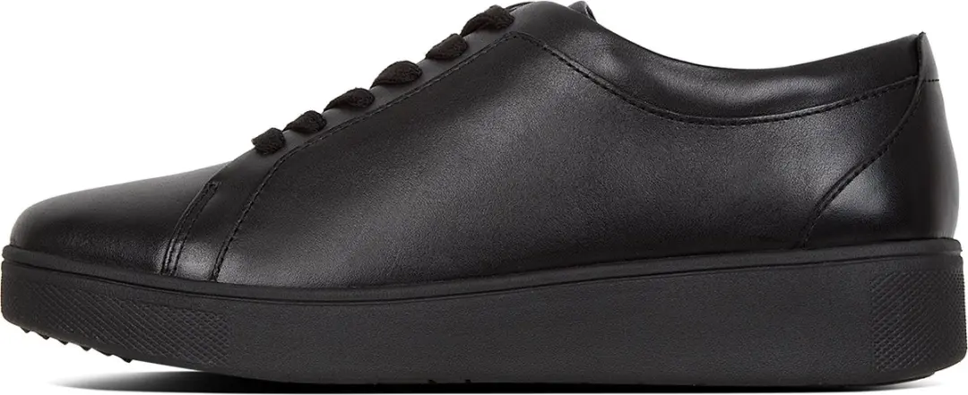FitFlop Rally sneakers leather ZWART