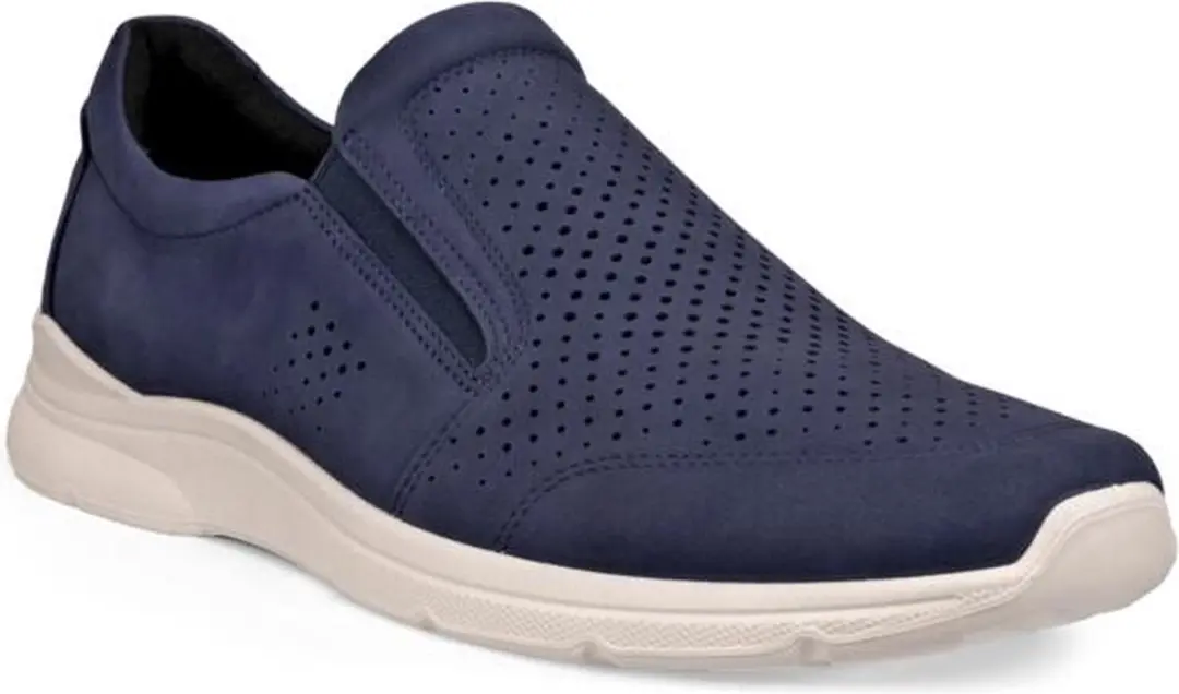 ECCO Irving Slip On Sneakers - Donkerblauw
