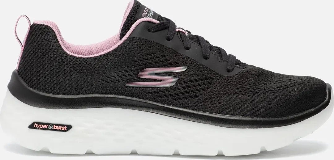 Skechers Skechers GOwalk Hyper Burst sneakers zwart/roze