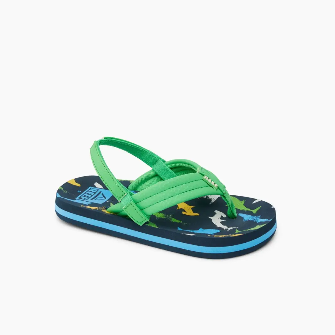 Reef Teenslipper Little Ahi Multi Shark