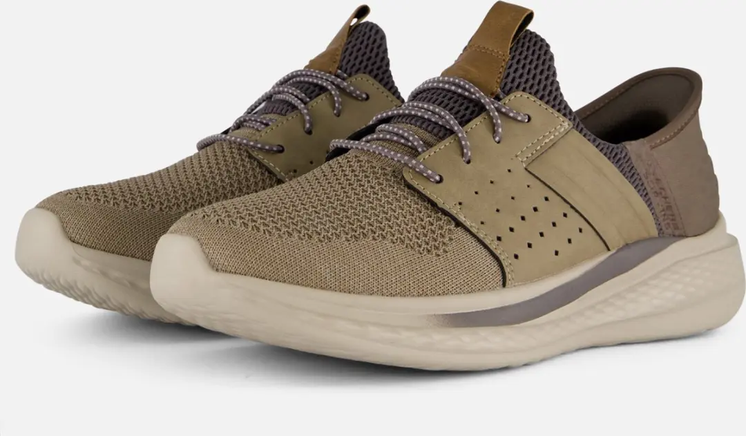 Skechers Slade Ocon Slip-Ins Instappers taupe
