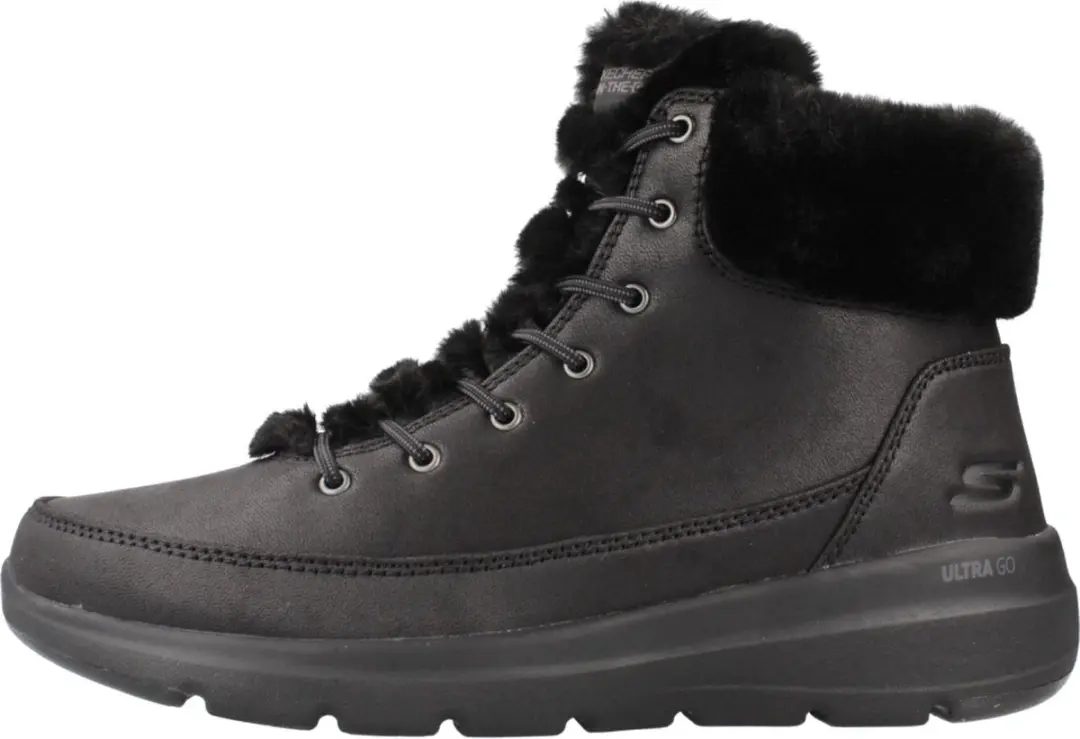 Skechers Glacial Ultra Booties - Vrouw - EU 38 - Zwart