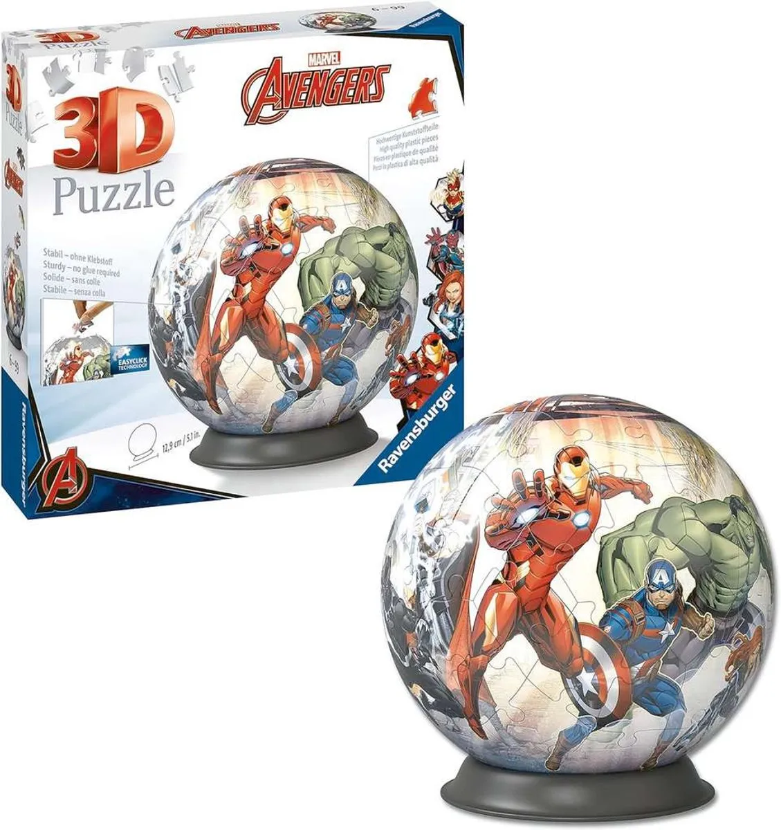 Ravensburger Marvel Avengers 3D Puzzel 72 Stuks - Multicolor - afbeelding 6 van 6