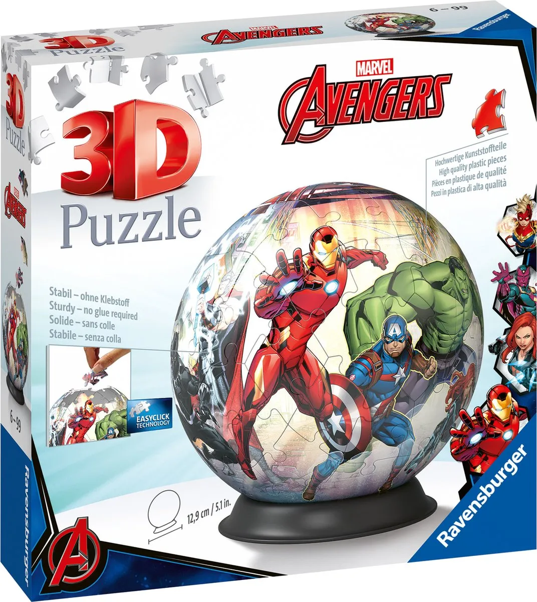Ravensburger Marvel Avengers 3D Puzzel 72 Stuks - Multicolor