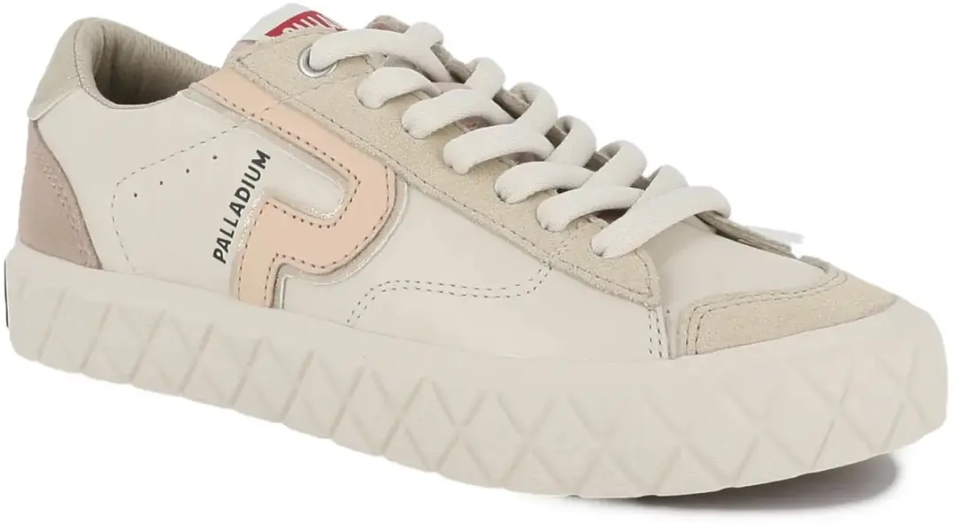 Palladium ACE LO MIX M Schoenen - 40 - Wit/Beige