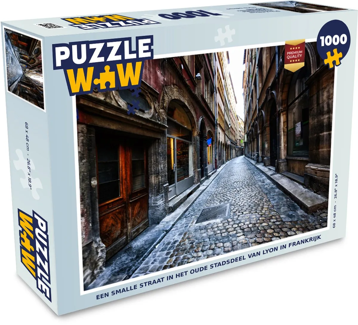 PuzzleWow Legpuzzel 1000 Stuks - Multicolor