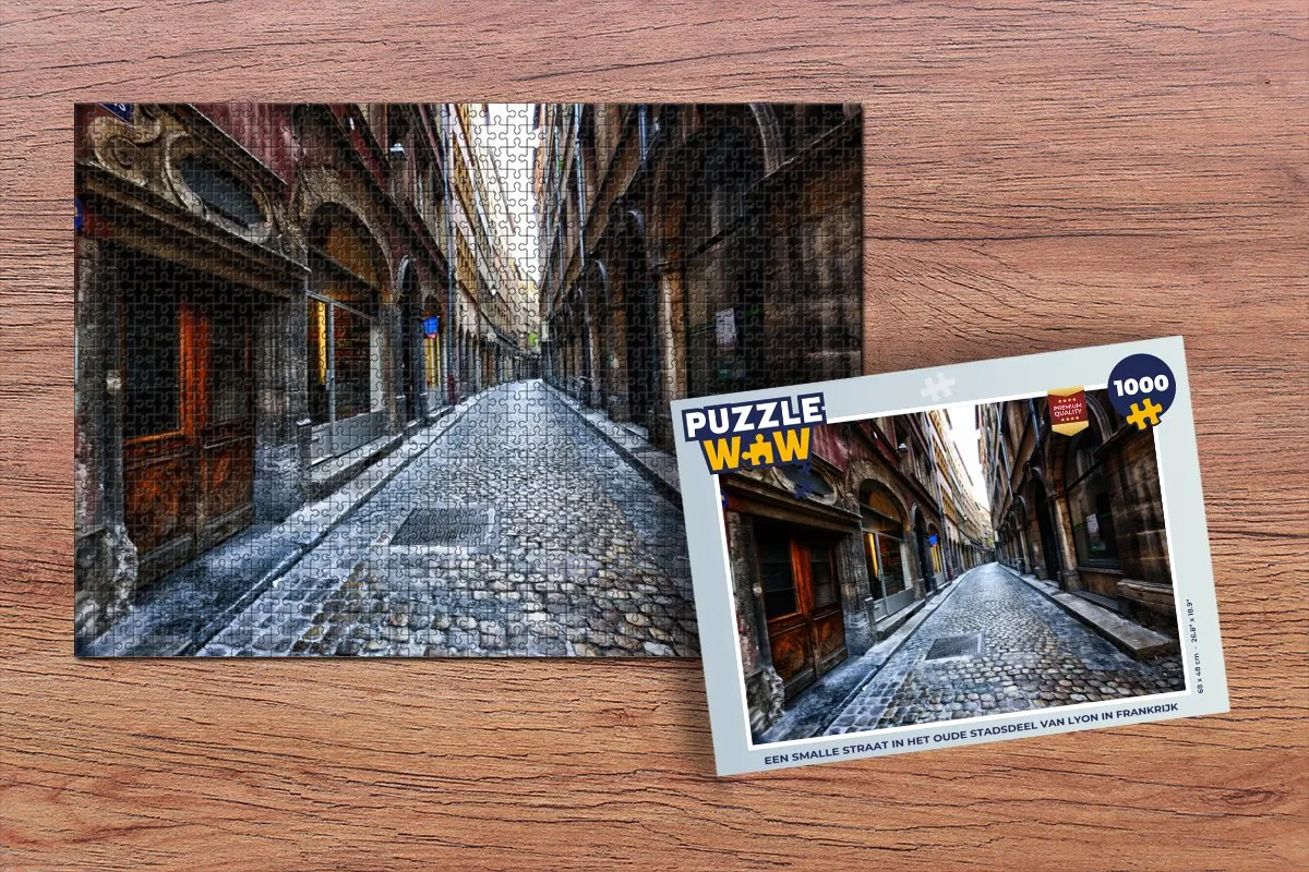 PuzzleWow Legpuzzel 1000 Stuks - Multicolor