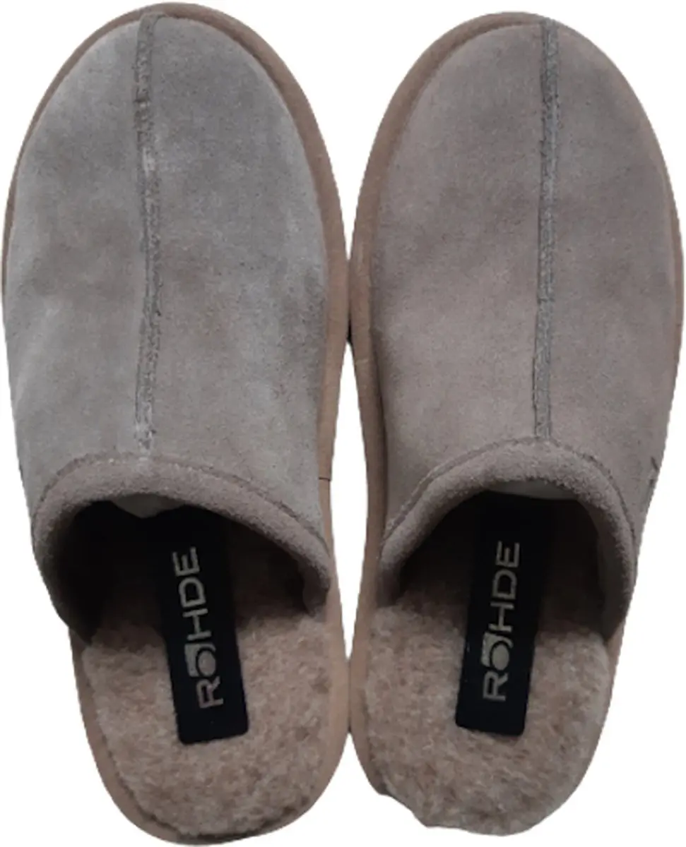 Rohde instap pantoffel/slipper maat 34/35 taupe