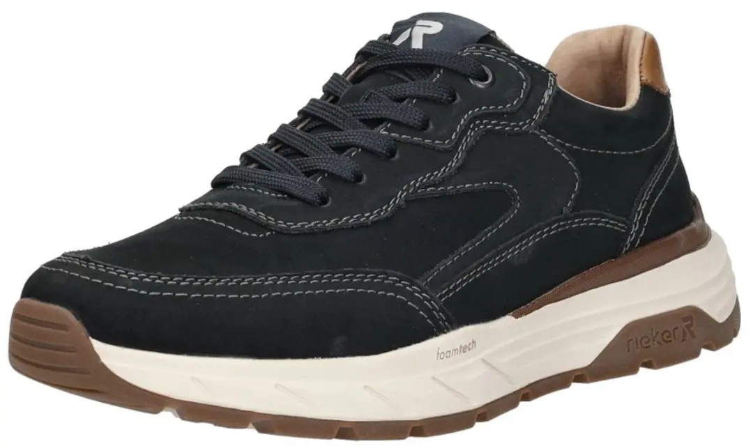 Rieker Laag Veterschoenen - Blauw - Maat 41