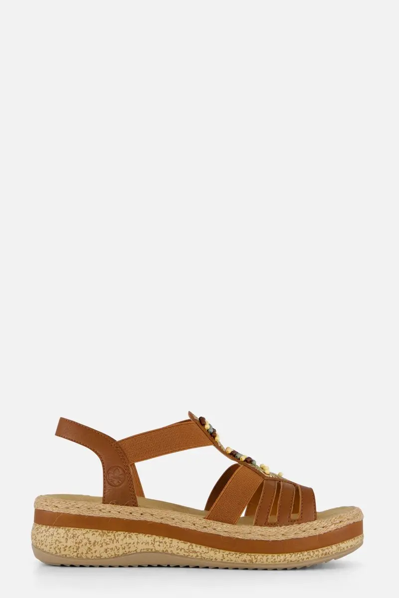 Rieker Sandalen cognac Synthetisch