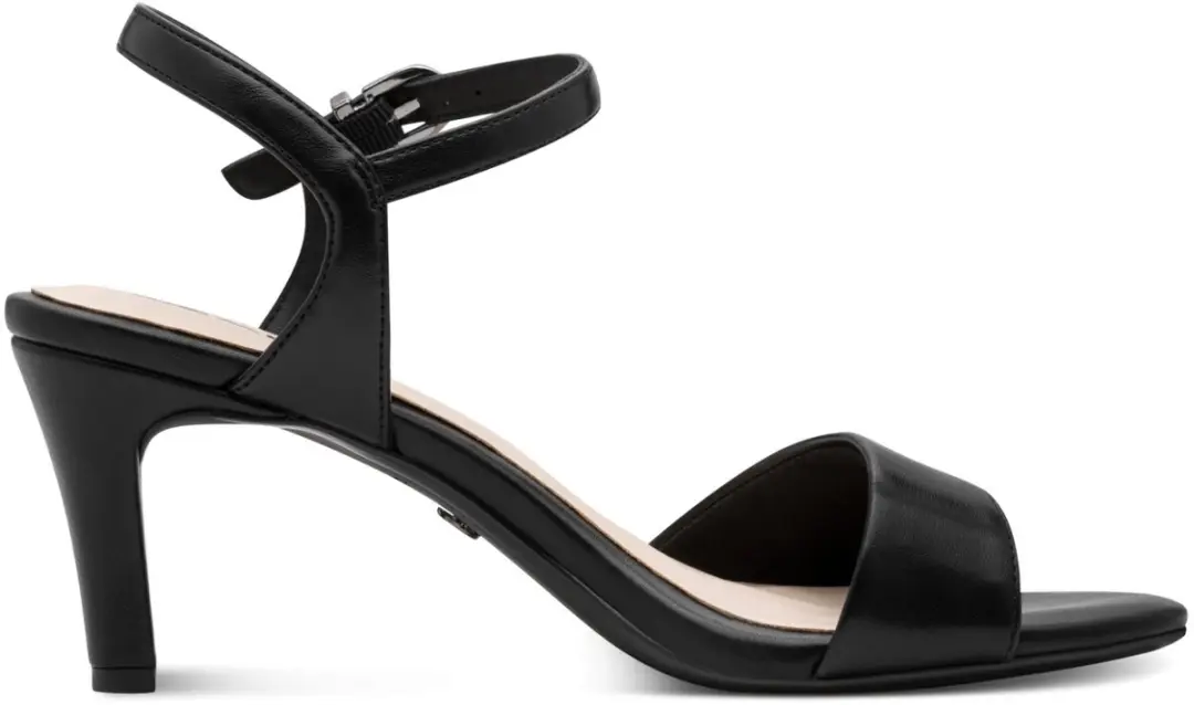 Tamaris Essentials Dames Sandalen 37 - Zwart Mat