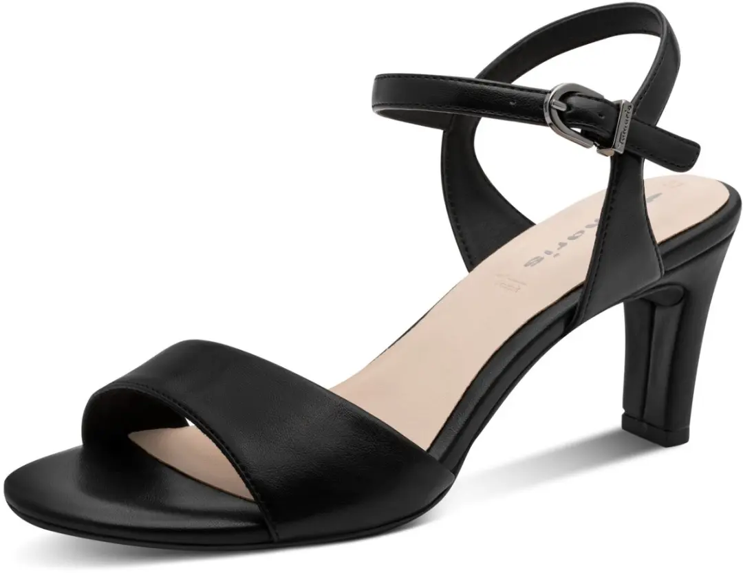 Tamaris Essentials Dames Sandalen 37 - Zwart Mat