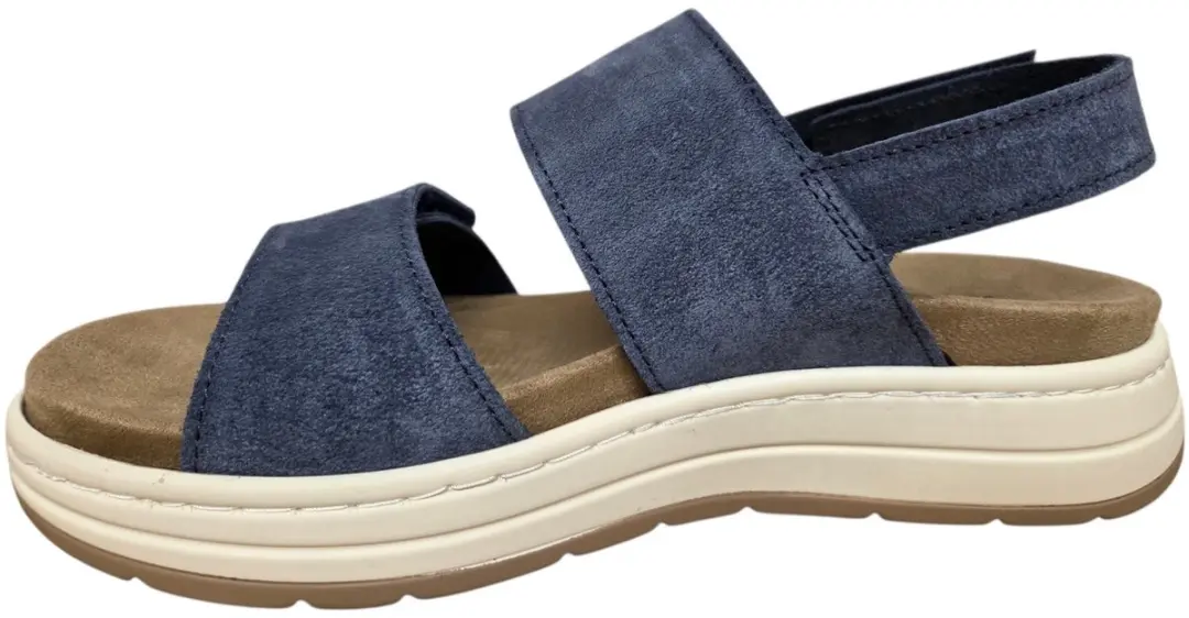 Rohde 5696 56 Sandalen - Blauw Suede - 38