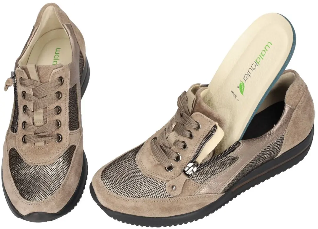 Wäldlaufer Dames Sneakers 980008 421 876 - Brons - Maat 41