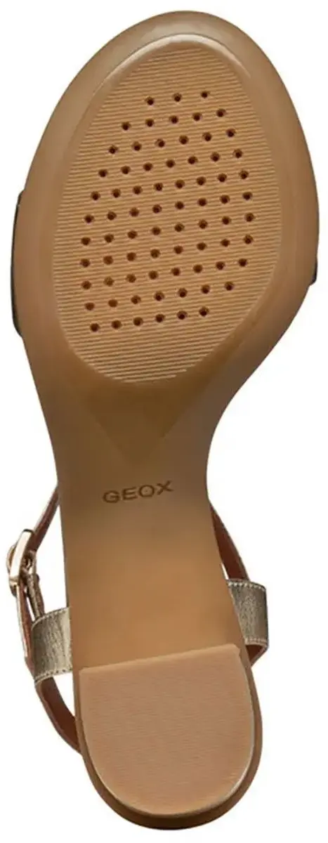 Geox Aurely 50 Dames Sandalen - Maat 39 - Licht goud
