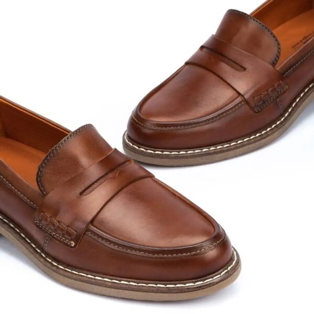 Pikolinos Aldaya Dames Instapper - Bruin - Maat 42