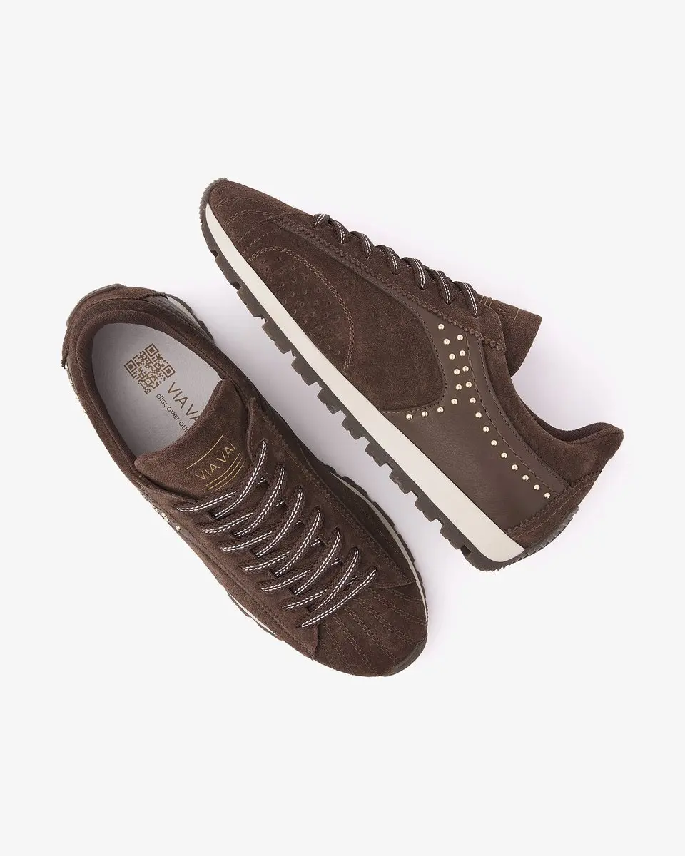 VIA VAI Scott Kyle Sneakers - Bruin - Maat 39