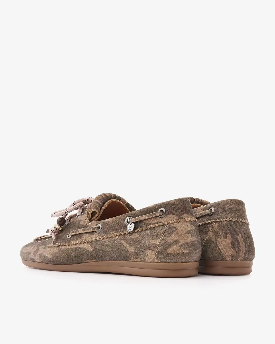 VIA VAI June Loua Loafers Dames - Suède - Groen - 40 - afbeelding 4 van 6